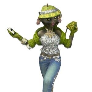 Alley Cats Margaret Le Van GoGo Show Girl Vegas Retired Ornament 5” NWT